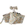 Folding Parasol for Sun and Rain 8 Floral Easy To Sun Day Automatic Opening and Closing One-touch Women, Umbrella, Heat-shielding, Cool, Ribs,