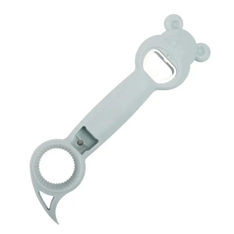 New 4 in 1 Multi Function Bottle Opener,Multi Kitchen Tool for Jelly Jars,Wine, Beer and other Use for Children,Elderly