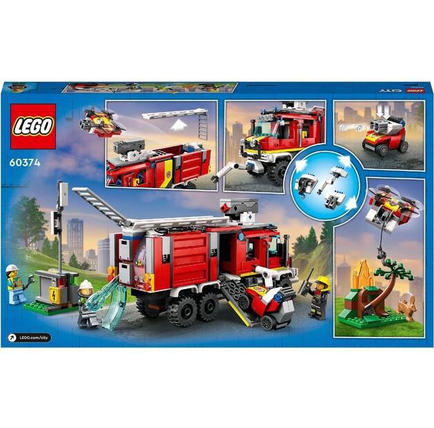 LEGO City 60374 Off-road Fire Truck