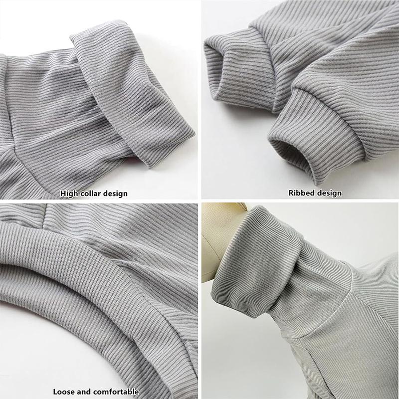 Whippet Italian Greyhound Clothes Big Dog Overalls For Medium Large Dogs Turtleneck Winter Pet Pajamas Onesies For Shepherd