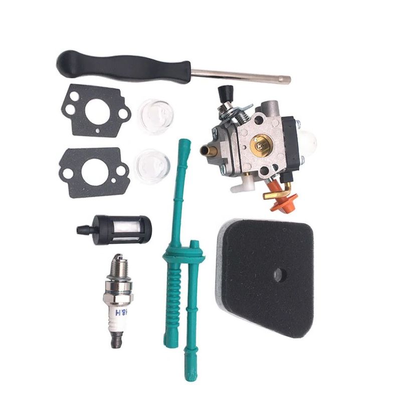 Carburador Carb para Stihl FS87 FS90 FS100 KM100 FS110 KM110 FS130 KM130 HT130 Desbrozadora Pieza de Repuesto ZAMA C1Q-S173 S174