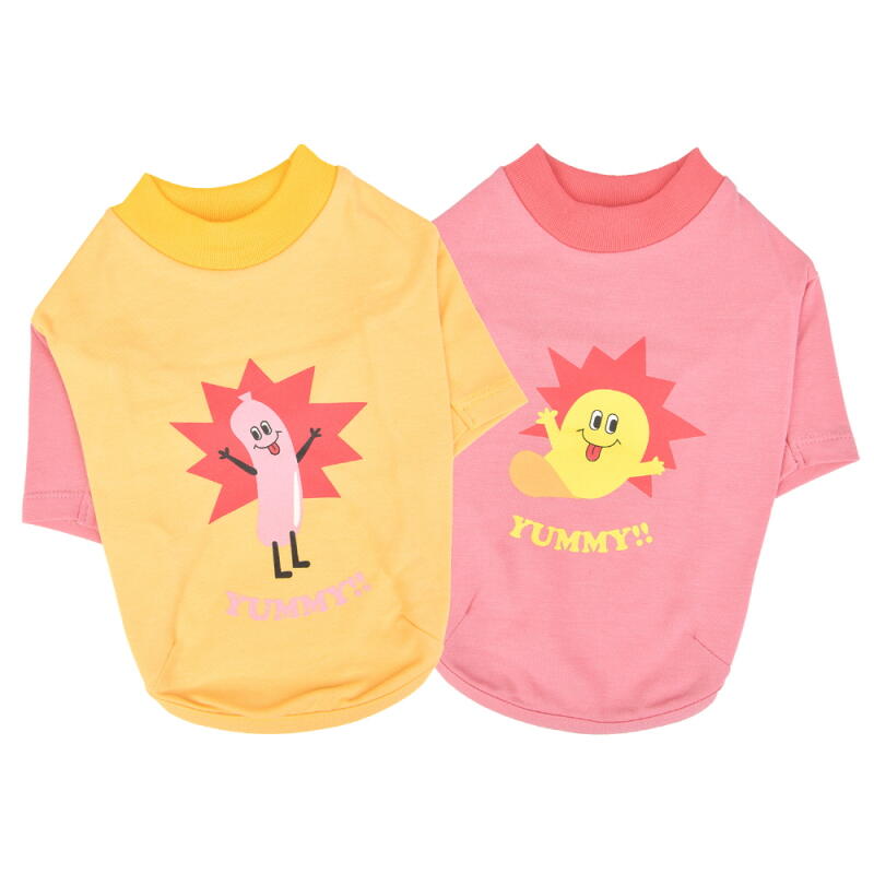 Yami Color Block T-shirt (OAUA-TS6180) PINK