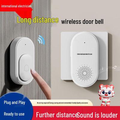 Ultra-Long Range Wireless Smart Doorbell & Elderly Pager