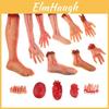 Incredible Halloween Fake Body Parts Decoration Gory Severed Hand And Arm For Horror Parties