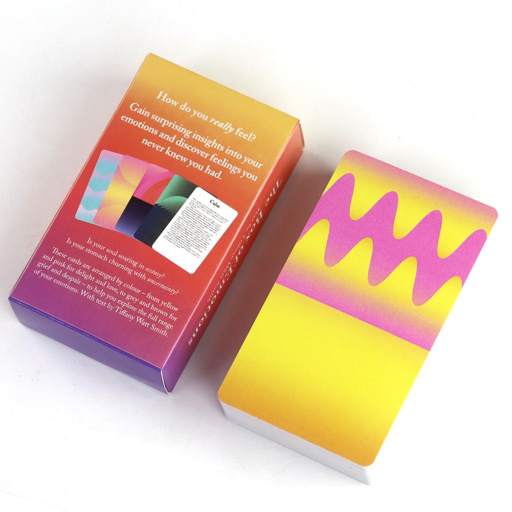 10.3*6cm The Box of Emotions - 80 Cards To Make Sense of Your Feelings