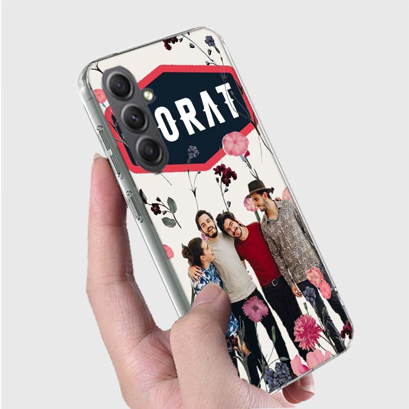 M-Morat Band Phone Case for Samsung A16 A26 A36 A56 A17 A37 A57 A07 A06 A02S A03 A04S A05S Galaxy Note 20 10 A50S A71 A51 A31 A3