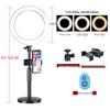 Multifunctional Phone Tripod with Fill Light & Selfie Stand for Streamers