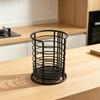 Chopstick Basket Large Capacity with Ventilation Holes Draining Cutlery Container Organizer for Kitchen