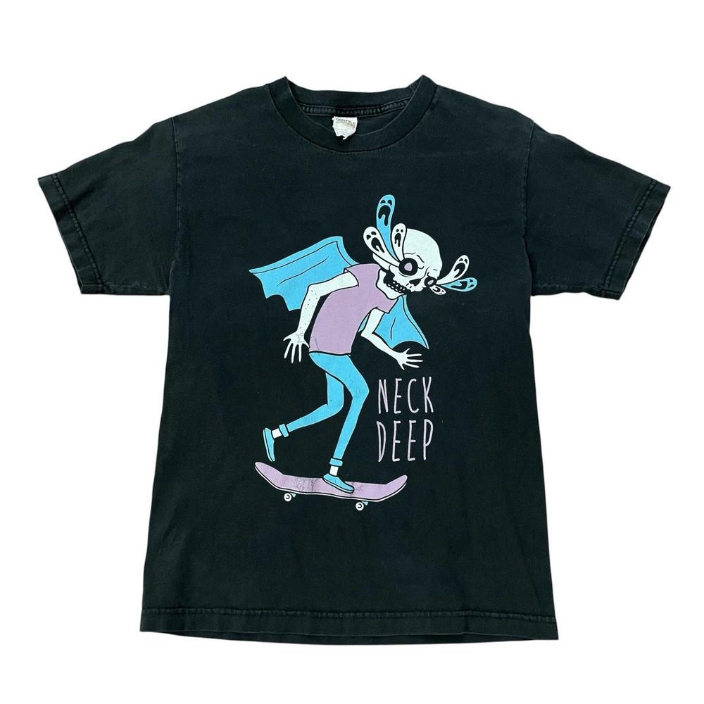 Vintage Neck Deep Band Wishful Thinking Black S to 5XL Shirt BB840 Unisex T-Shirt L