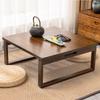 Japanese Solid Wood Zen Floor Desk Compact Tatami Stand Bedside Study Table Balcony Coffee Stand