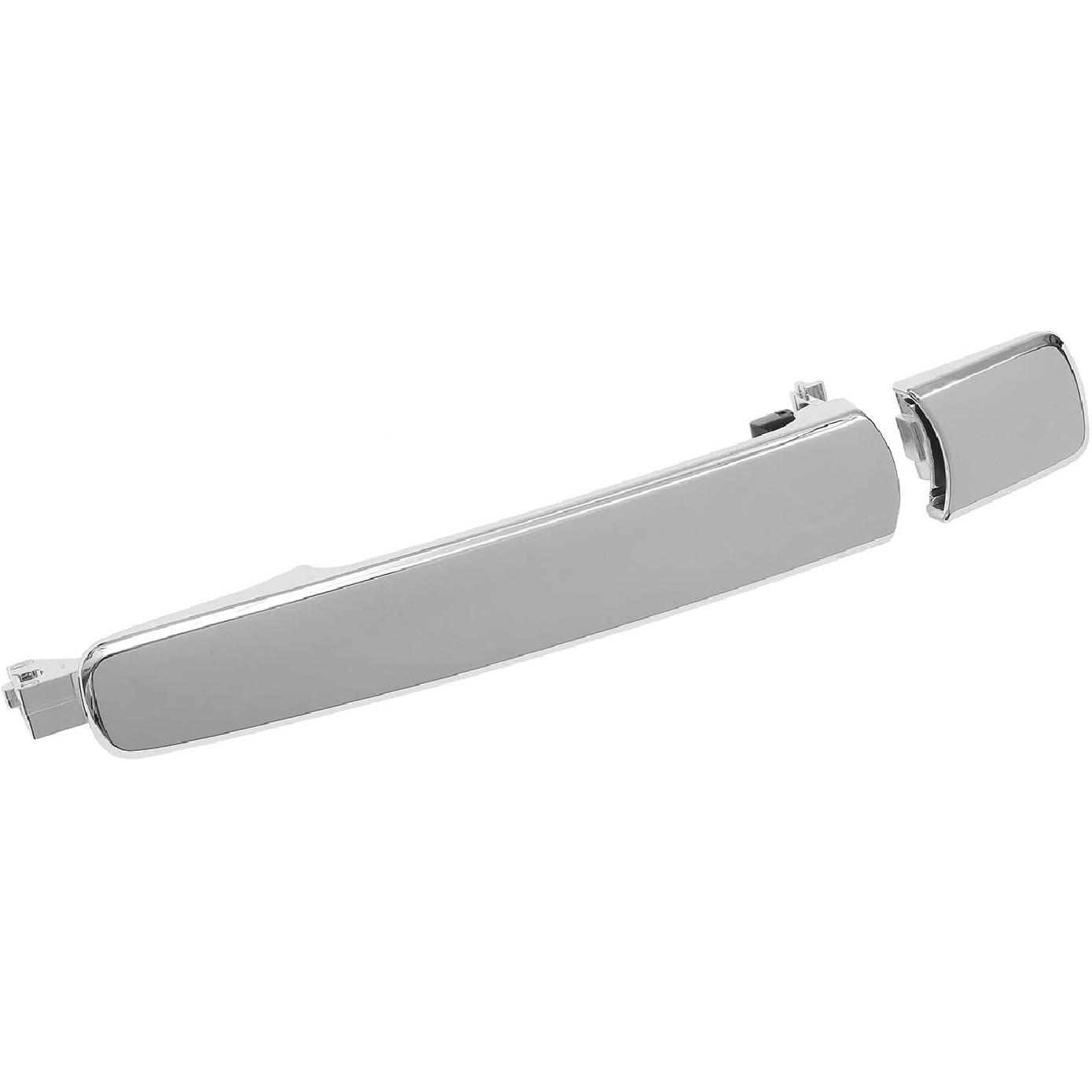 

Exterior Chrome Door Handle Front Left Driver Side with Keyhole | Without Smart Key | for 2003-2008 Infiniti FX35 FX45, 2003-2007 Nissan Murano, Front Right, Rear Left, R