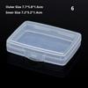 Small Home Organization Plastic Pill Storage Supply Jewelry Diamond Container Storage Box Craft Bead Holder