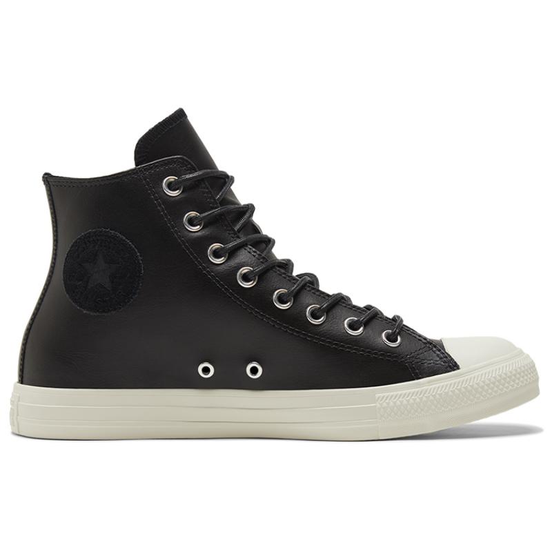 Converse Chuck Taylor All Star Series Non-Slip and Abrasion Resistant High-Top Board Shoes Unisex Dark Black