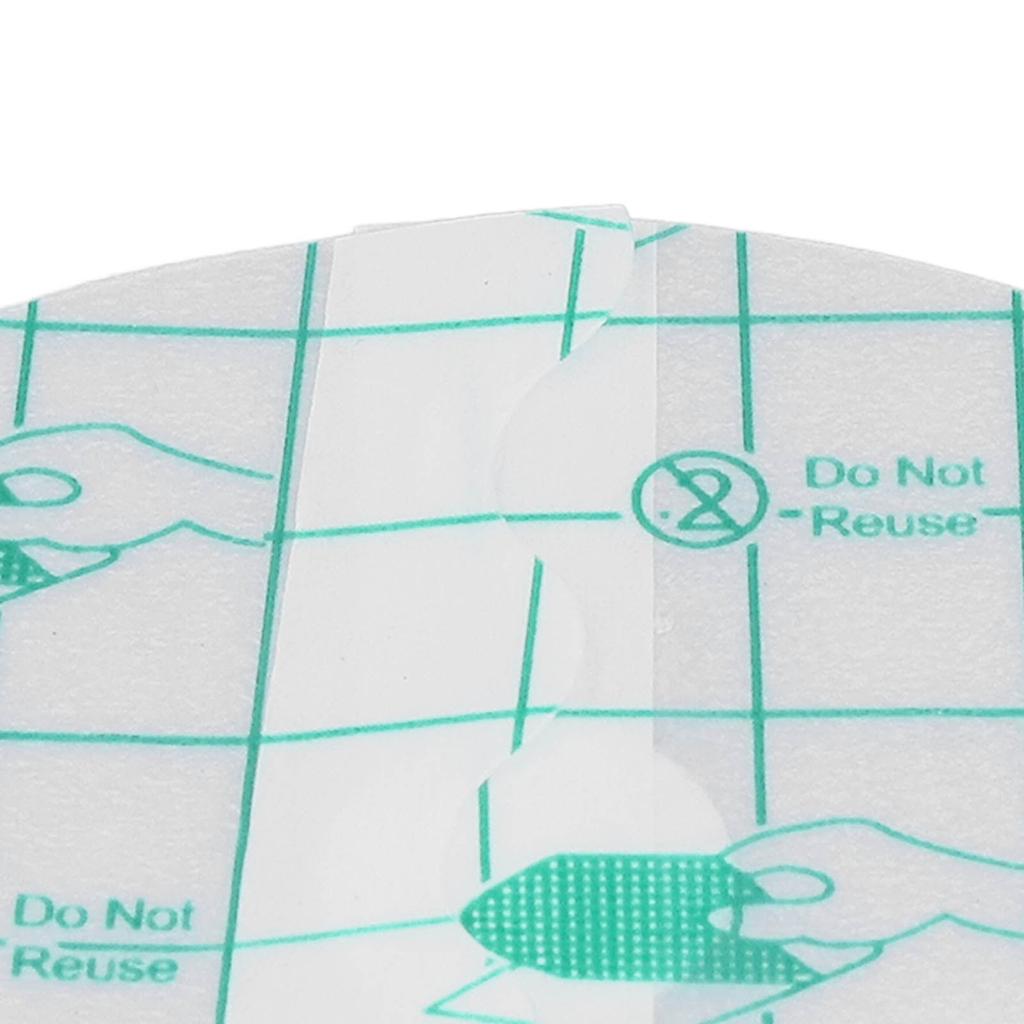 50 szt. Ochraniacze na uszy na baby shower Wodoodporne Jednorazowe Naklejki ochronne na uszy Przezroczyste