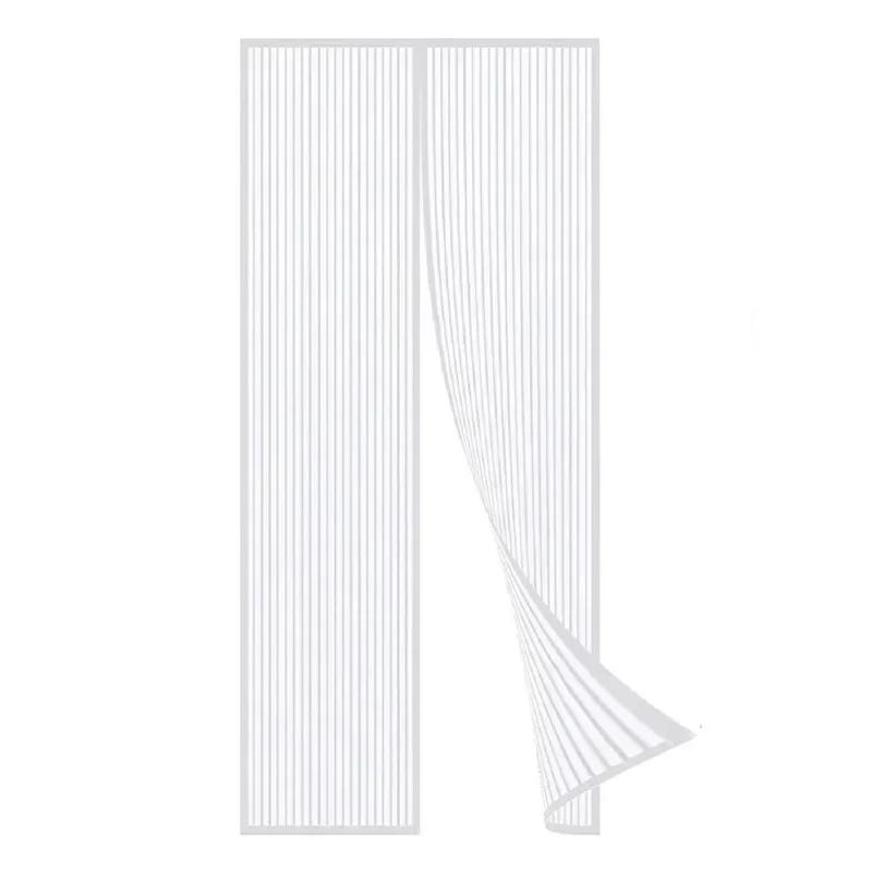 DIY Mosquito Netss for Window Summer Magnetic Mosquito Net Magnetic Soft Screen Door Penetration Anti-mosquito Curtains Shades