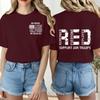 Women Casual Short Sleeve Crew Neck T Shirt Letter Print Loose Fit Lightweight Comfortable Daily Wear Top