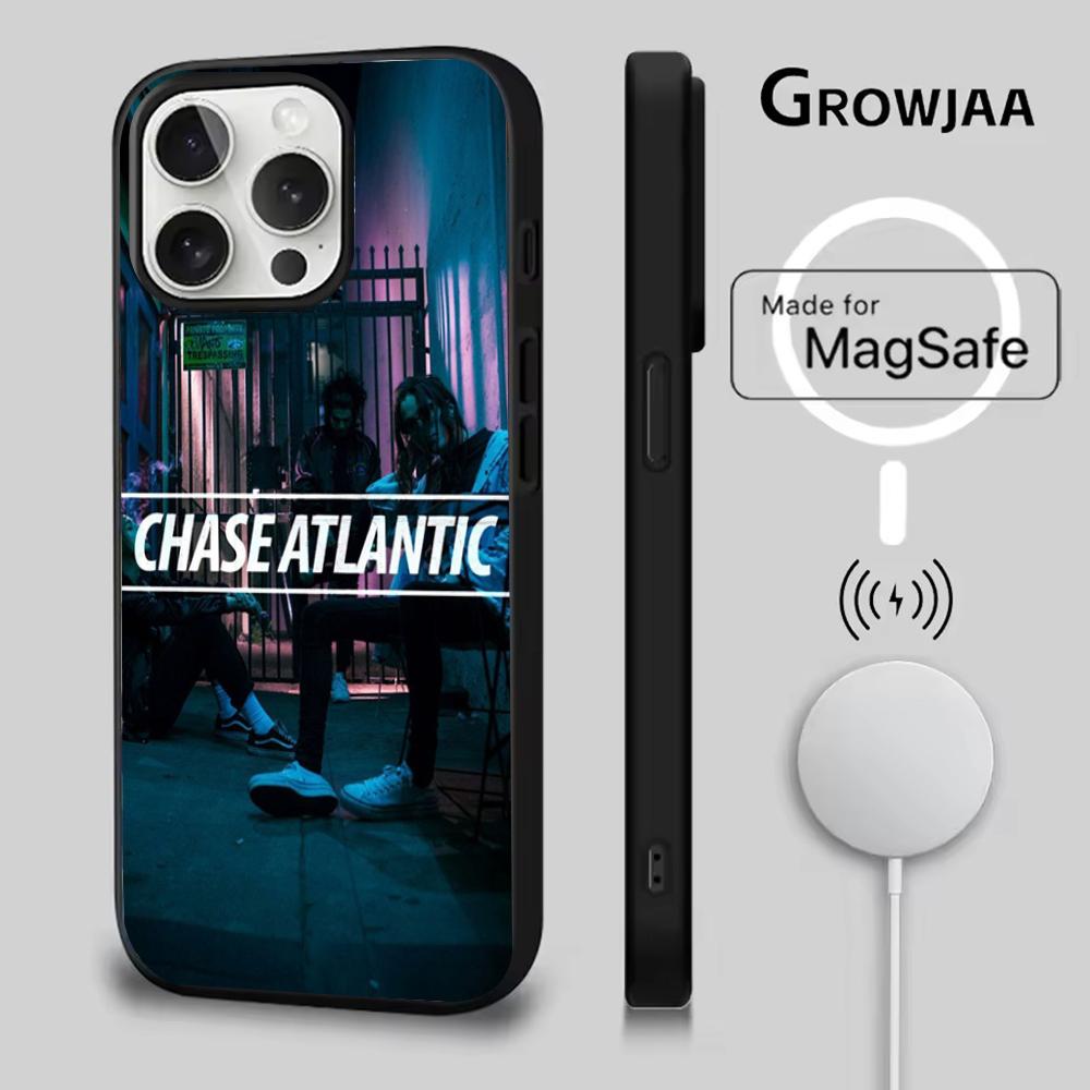 Chase A-Atlantic Music Group Phone Case For iPhone 16e,16,15,14,13,12,11,Plus,Pro,Max,Mini Magsafe Magnetic Wireless Charging iPhone11