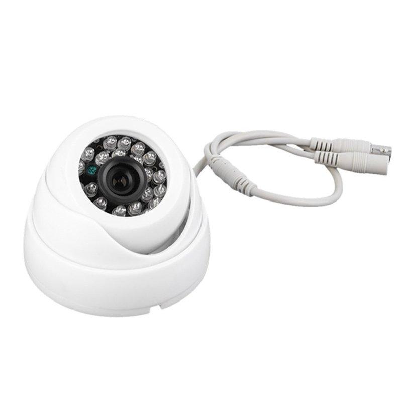 1200tvl 3.6mm Hd  Camera Night Vision Dustproof Portable Camera With 24 Lights