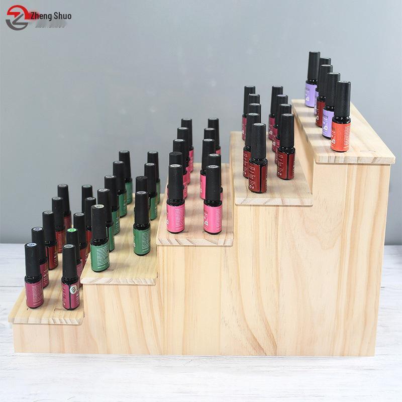 Solid Wood Tiered Bracelet & Hairpin Display Stand