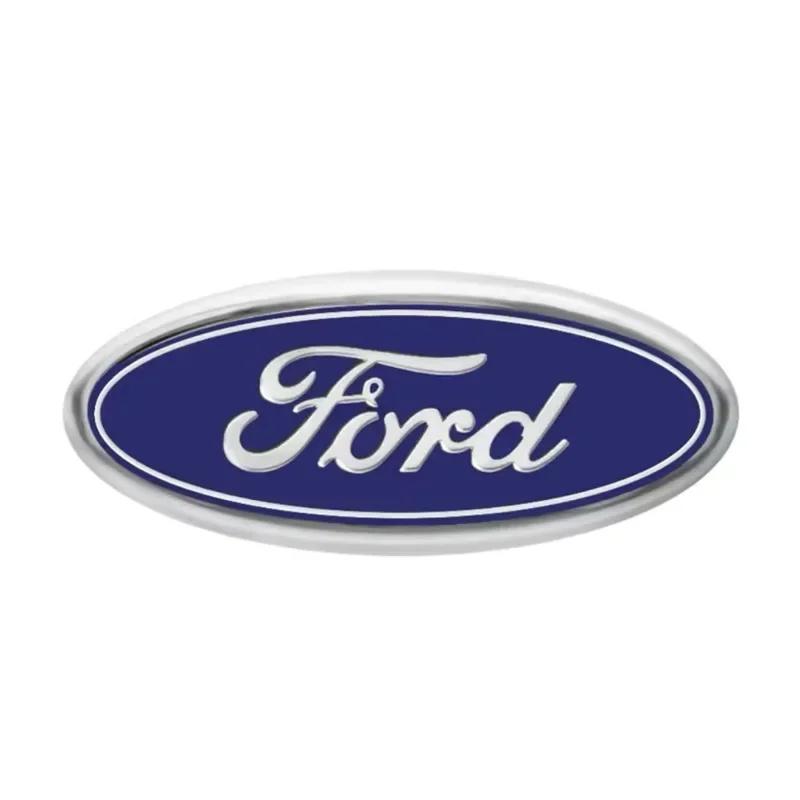 New 2026 Car Sticker For Ford Car Front Grille Emblem Rear Trunk Logo Badge Sticker Accessories For Ford Focus Mk2 Mk3 Fiesta Mk
