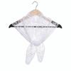 Elegant Embroidered Flower Lace Scarf Breathable Mesh Lightweight Triangle Scarf Sunscreen Shawl Spring