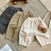 Children Pants Spring Autumn Casual Sports Trousers Boys Girls Korean Solid Color Fashion Versatile Kids Baby Clothing Pant