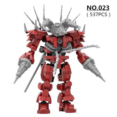 2.0 Hombre Taladro Titán Rojo Set de Bloques de Construcción Baño Skibidi con Cadena Ladrillos Creativos DIY Juguetes Para Niños Regalos de Navidad