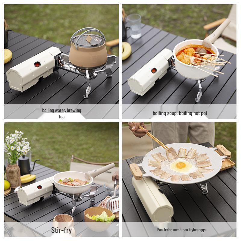 Portable Foldable Outdoor Induction Gas Stove for Camping and Cooking