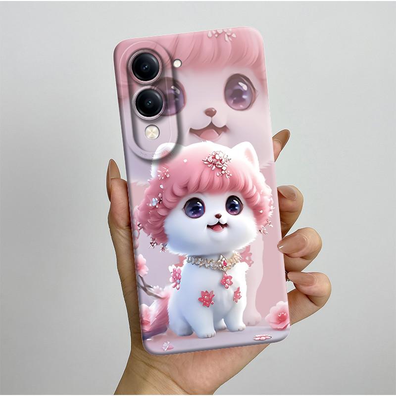 For Vivo Y04 Y29s 2025 Case Aesthetic Luxury Fashion Cute Soft Silicone Cover Shockproof Fundas For Vivo Y29S 5G Y 04 Phone Case