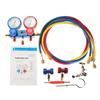 Air Conditioning Pressure Manifold Gauge Hose Kit Set For R22 Refrigerant Pressure Gauge Car Air Condition Refrigerant Gaug