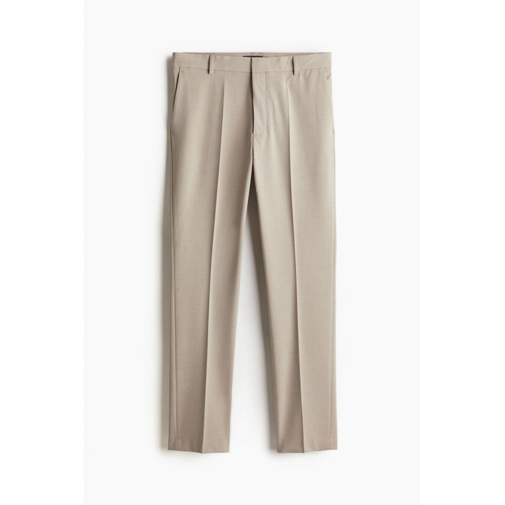 H M sliM Fit Pants Beige