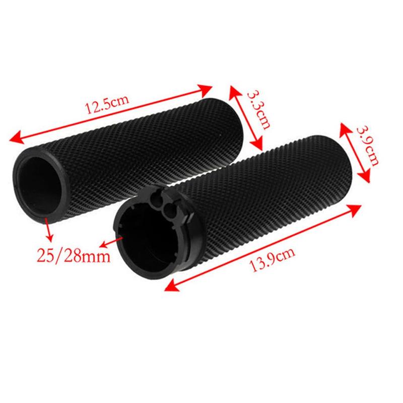 Motorcycle Handlebar Covers Non Slip Rubber Gel Hand Grips Comfortable Bike Accessories for Harley XL883 1200 X48 Glide