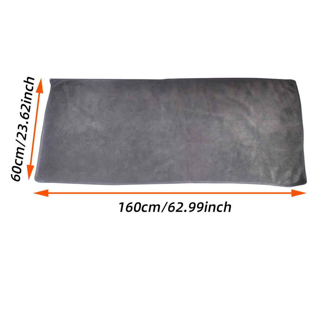 Ultra Fine Fiber Gray Cleaning Cloth Super Absorbent Ultra-Fine Fiber Towel Woven Dirt And Liquid Cleaning Towel Gray Towel Larg