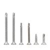 Bingyu 316 Stainless Steel Phillips Countersunk Self-Tapping Drill Screws DIN7504P
