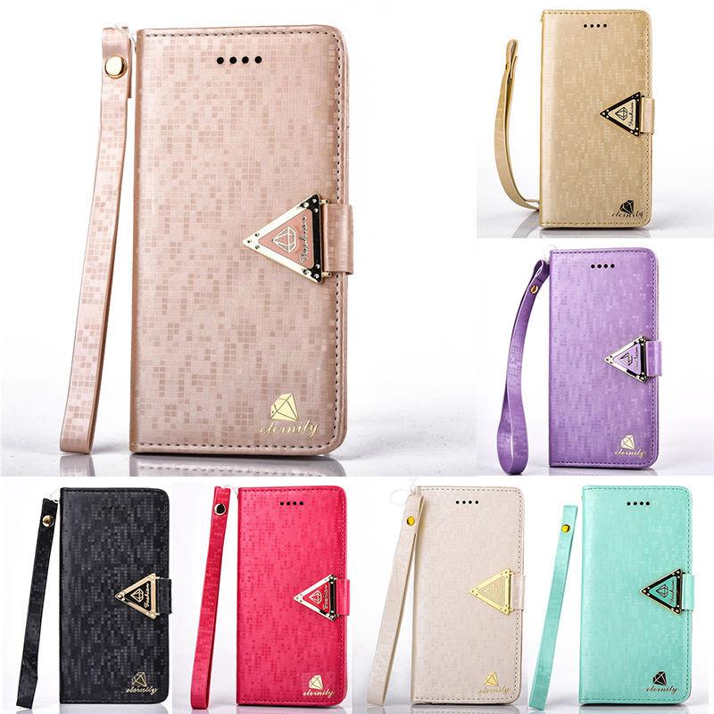 Color Leather Solid Phone Case Wristbands Suitable For Iphone 5 6 7 7 Gift Plus