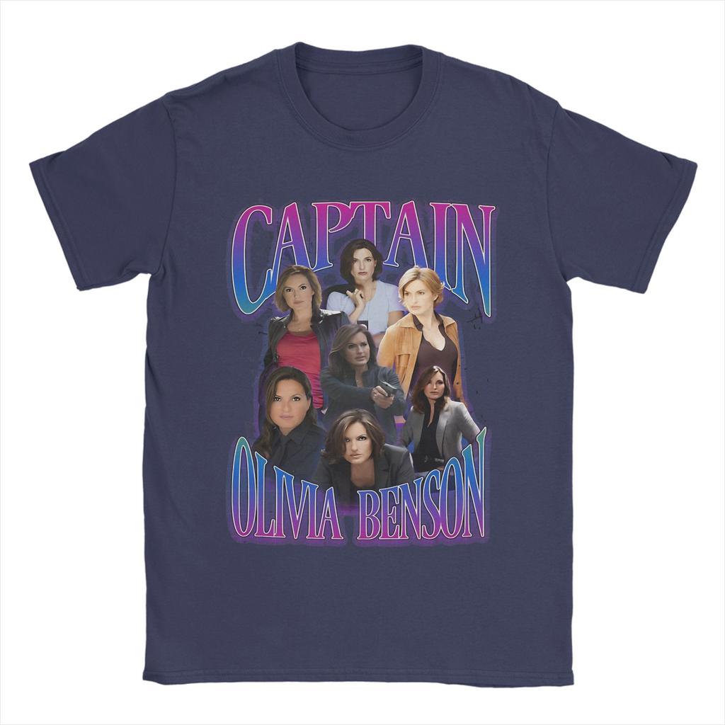 Oliviaed Benson Law And Order New Arrival T Shirt Men Women  Pure Cotton  Tee Shirt Clothing