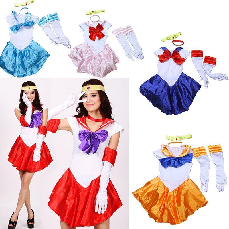 Stunning Sailor Moon Style Dress With Exquisite Workmanship For Halloween Cosplay
