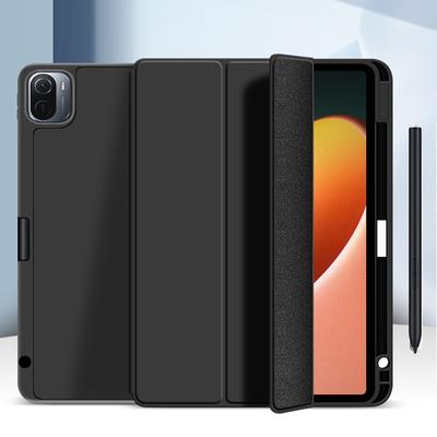 For Xiaomi Pad 5 Case with Pencil Holder for Mi Pad 5 Case Funda for Xiaomi Redmi Pad 10.6 Case Auto Wake Up and Sleep Leather Cover