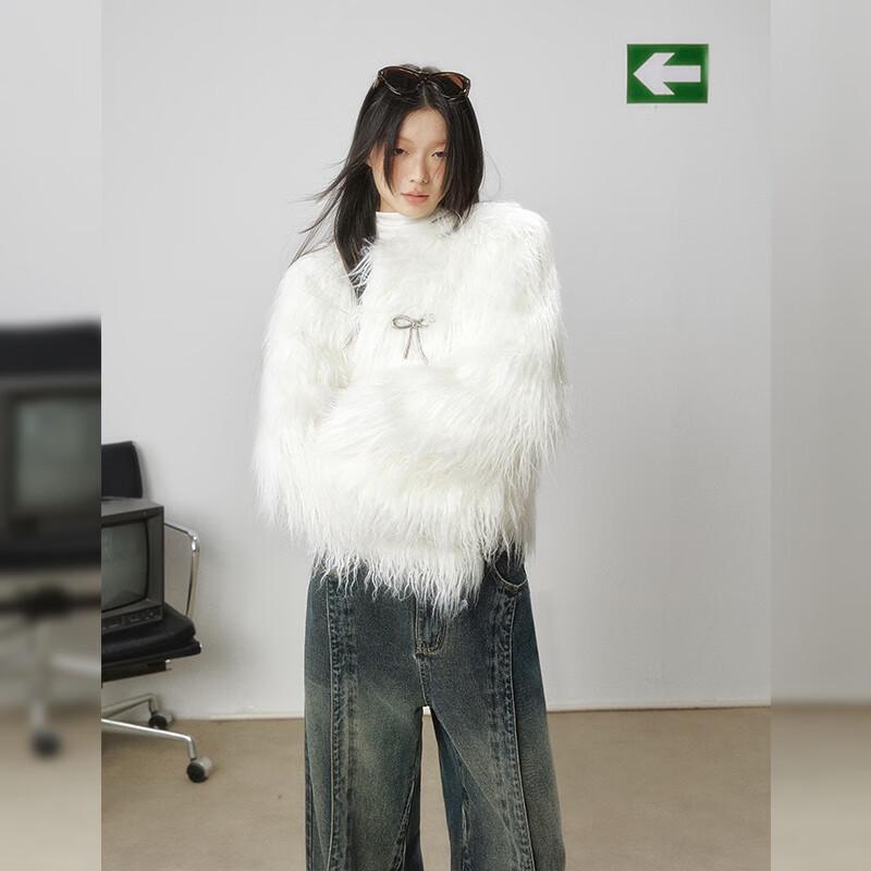 UNIFREE Faux Fur Short Jacket