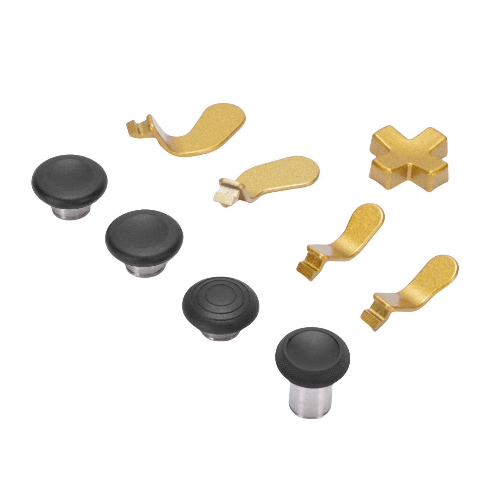 Metal Thumbsticks Replacement for   Controll  S ies 2   with 4 Replaceable Magnetic Joysticks 4 Paddles 1 D Pads Accessory Parts