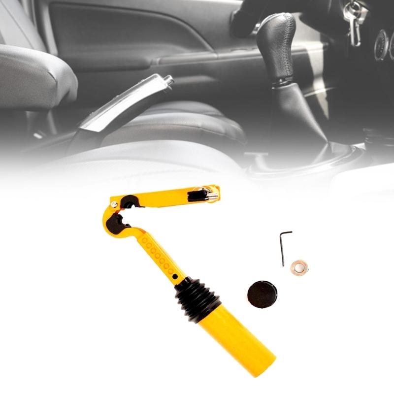 Universal Anti Theft Car Handbrake Gear Lock Adjustable Adjustable Car Lock Simple to Use for Car Trucks SUVs Trailers