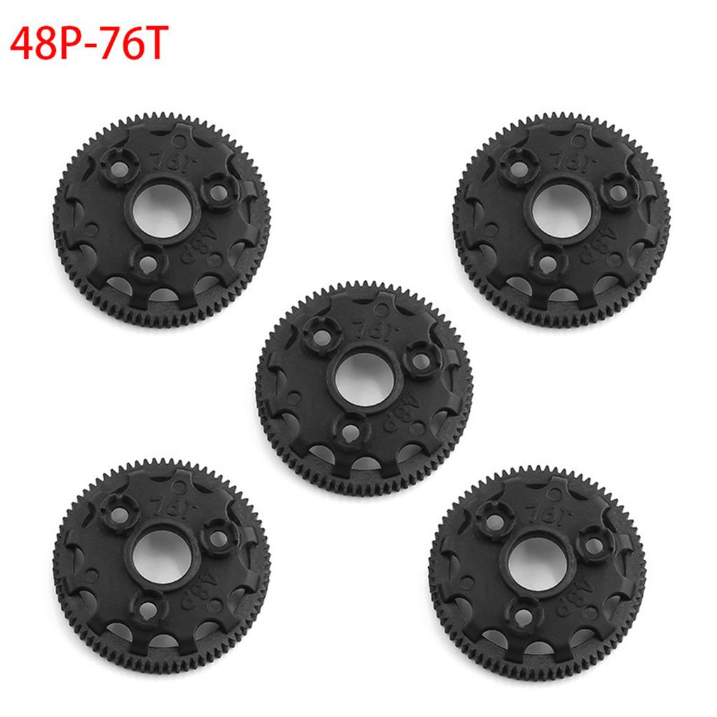 42mm 48P 76T Spur Gear Transmission Gears for 1/10 Slash 2wd Rustler Stampede Telluride RC car model Spare Parts Accessories