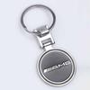 HOXL2 Leather/Metal Car Remote Key Cover Keychain Pendant Backpack For Mercedes Benz AMG A B C D M S R G Class GLA W176 W124 C260 C300