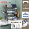 Stainless Steel Kitchen Dish Drying & Storage Rack