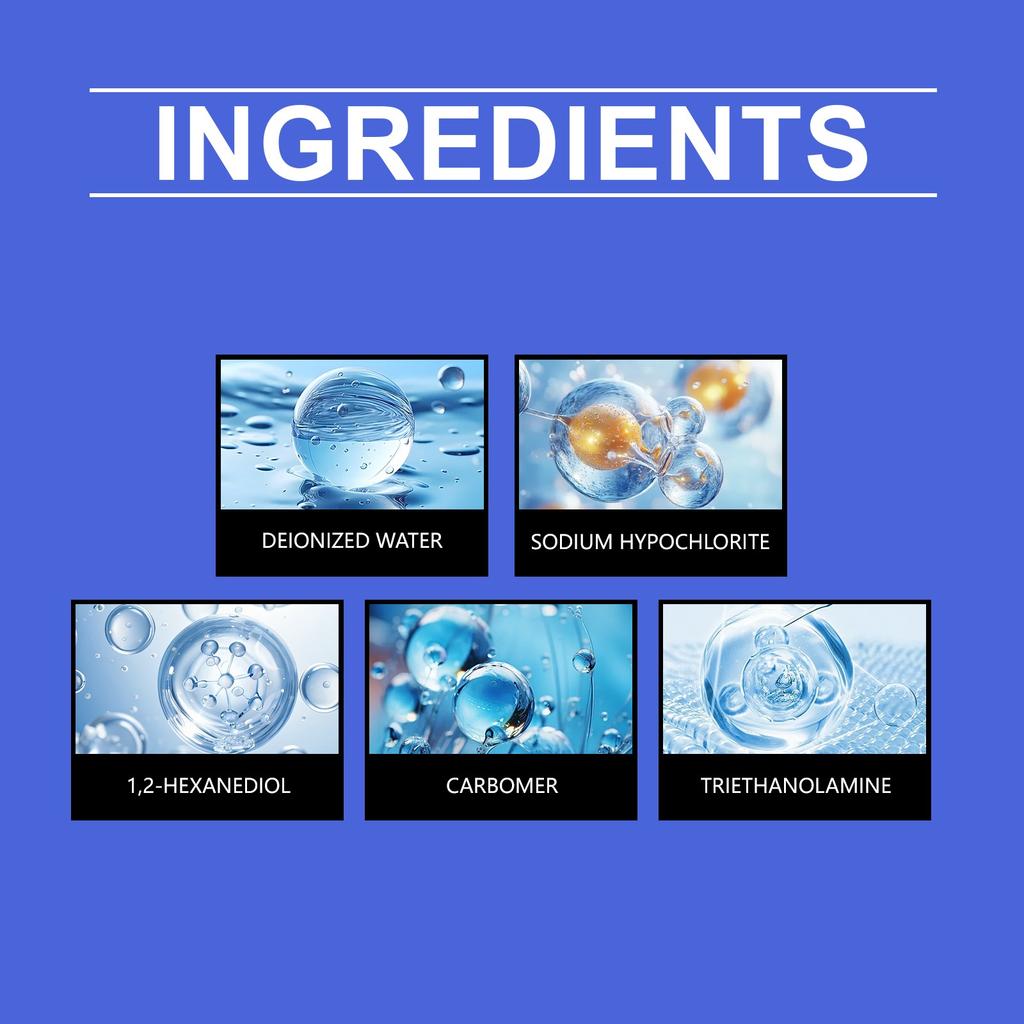 Household Stain Cleaner Is An Effective Cleaning Gel For Showers, Bathrooms, Tiles And Sinks