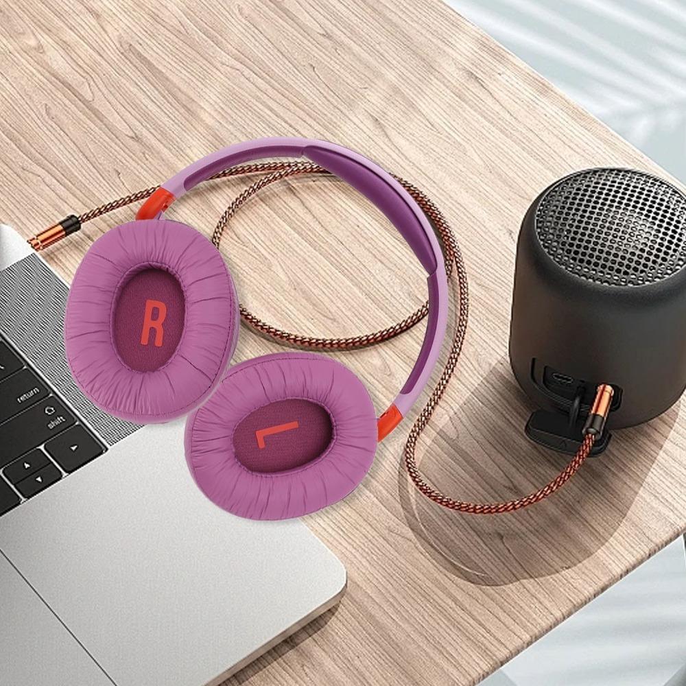 

2PCS Memory Foam Noise Isolation Ear Cushions for JR460NC Children Headphones Replacement Parts