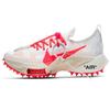 Air Zoom Tempo Next% Flyknit Off White White Solar Red Sneakers Casual CV0697-100