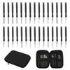 30Pcs Car Terminal Removal Tool Electrical Wiring Crimp Connector Pin Extractor Set Key Wire Plug Repair Tools