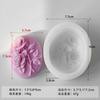 Flower Handmade Soap Mold Dragonfly Soap Silicone Candle Mold Round Flower Shaped Butterfly DIY Handmade Craft Making Mould