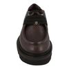 Salvatore Ferragamo Euripilo Leather Loafers Brown